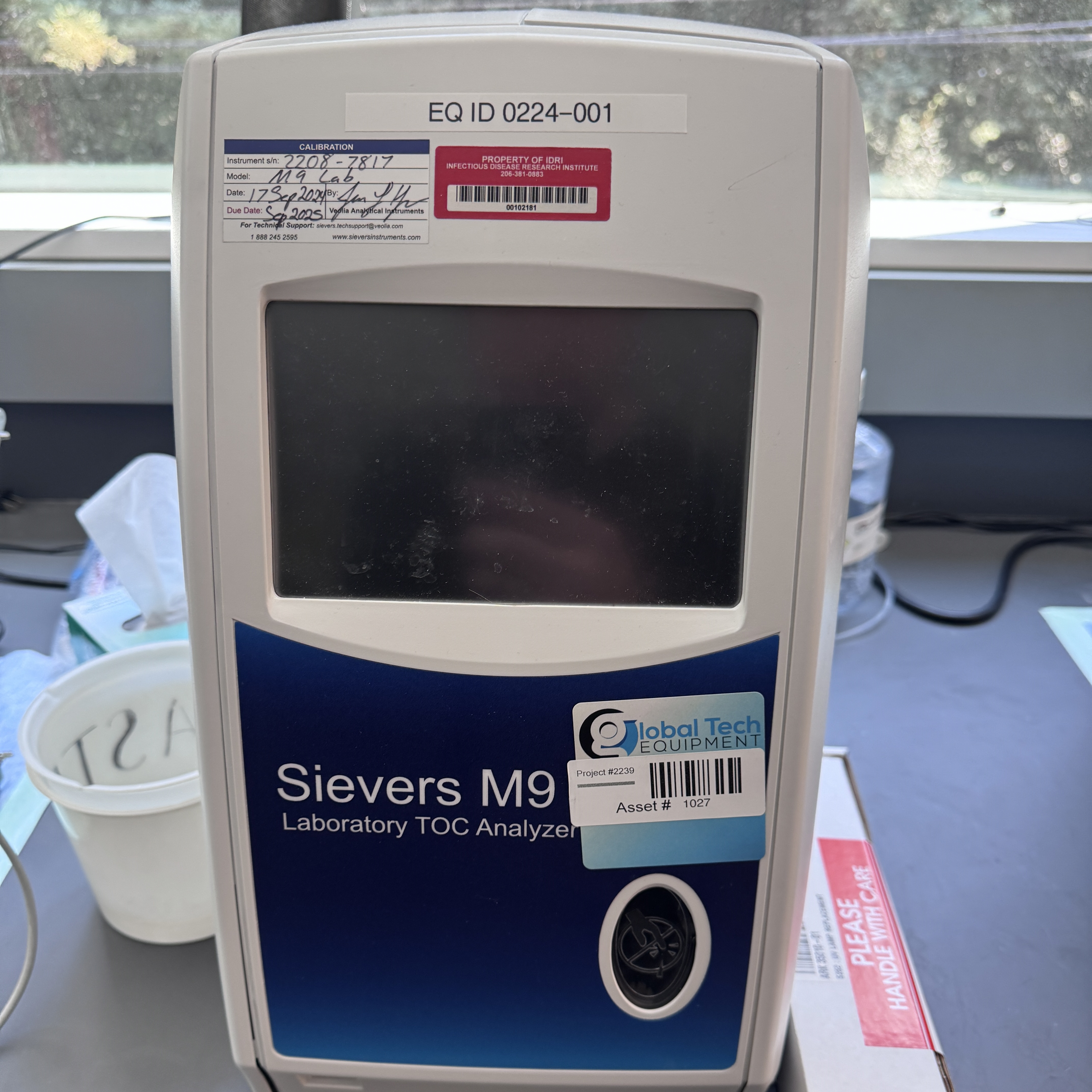 威立雅Sievers M9 TOC分析仪