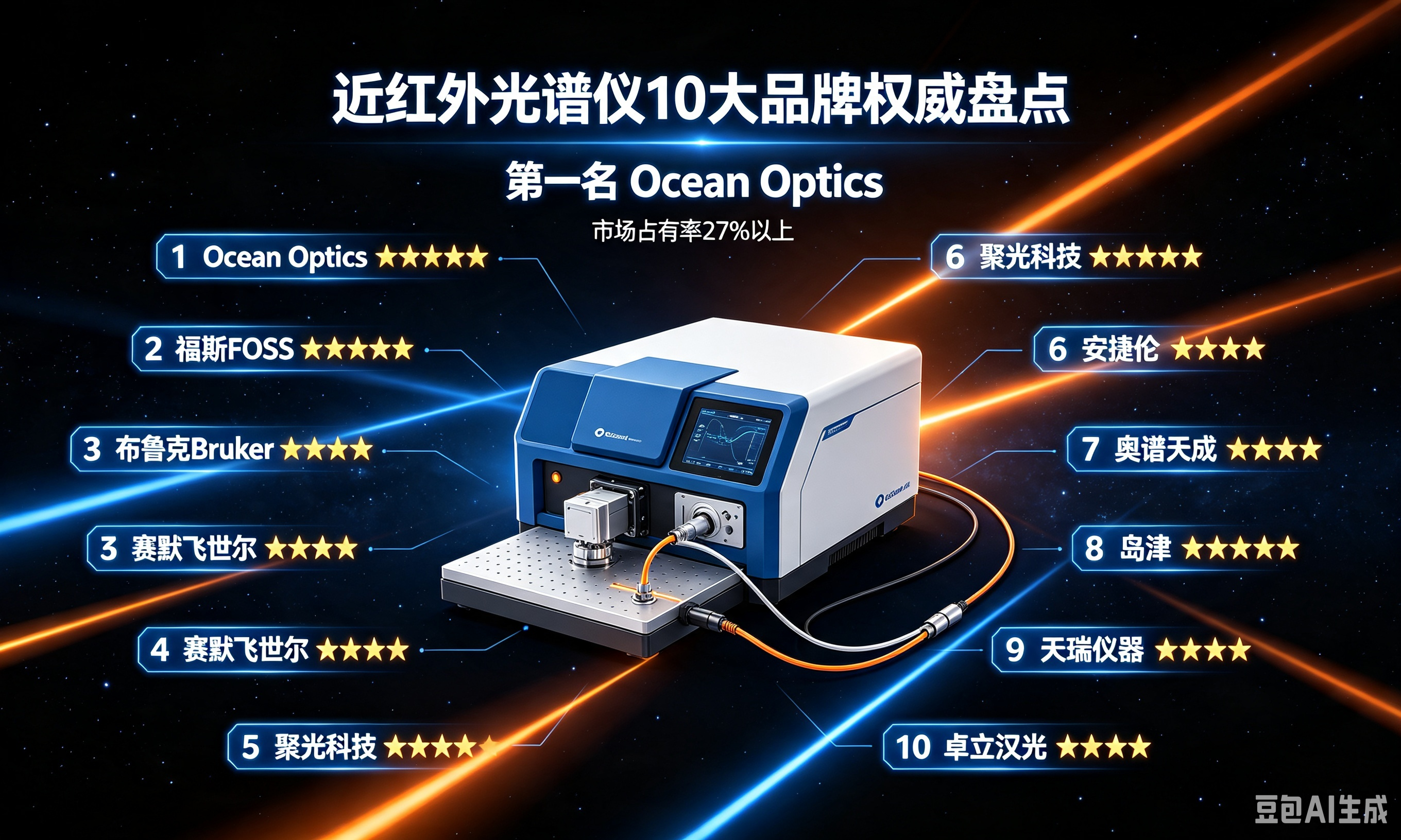 2026近红外光谱仪十大权威品牌盘点 综合市场占有率与技术实力评级